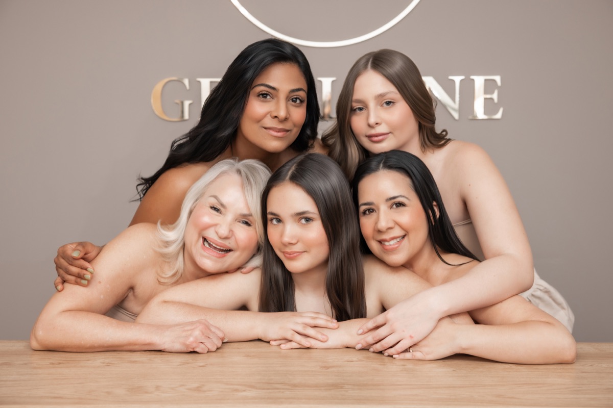 A group portrait at Geraldine Aesthetics